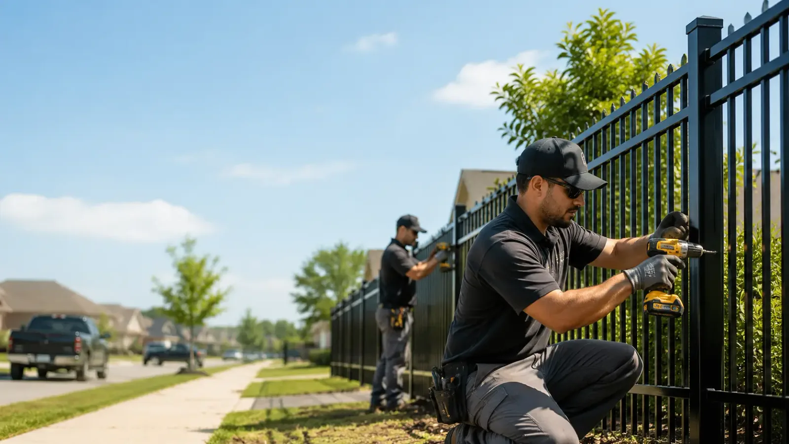 Metal Fence Installation in Metamora, IL